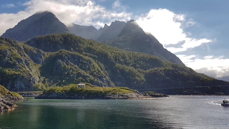 Hamn i Senja, Noorwegen